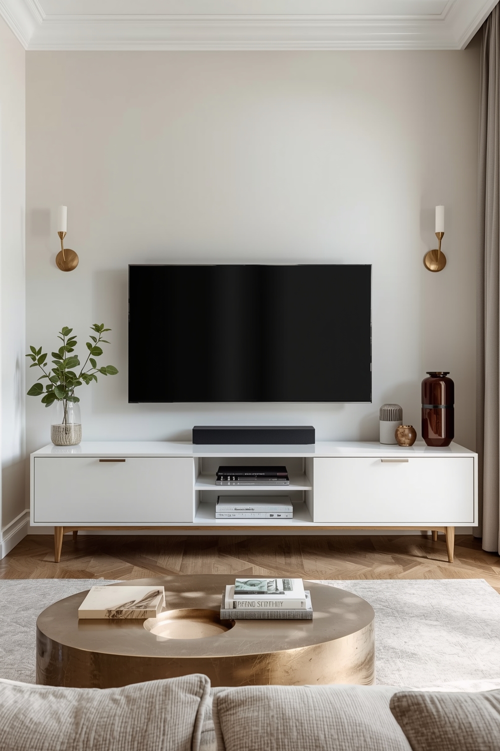 Open Concept TV Wall Layouts