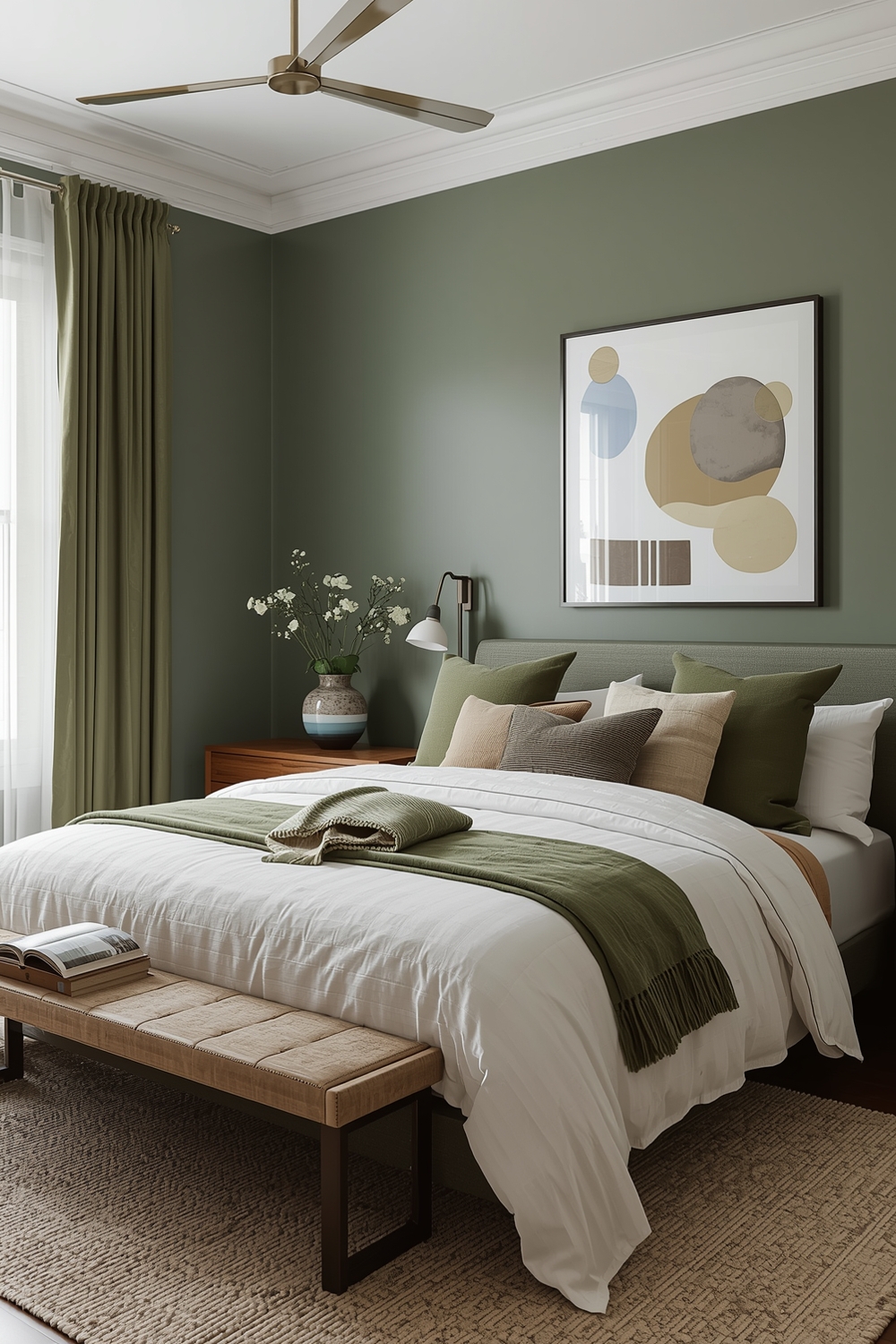 Sage Green Bedroom Ideas Designs for Modern Homes