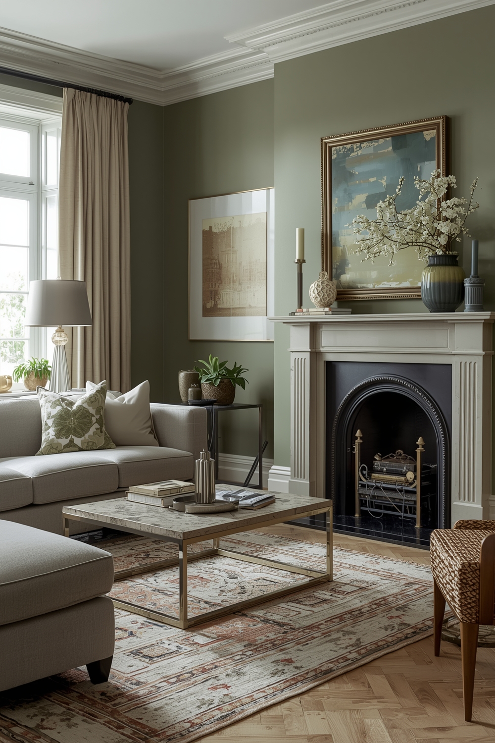 Sage Green Living Room Ideas for Fresh Interiors