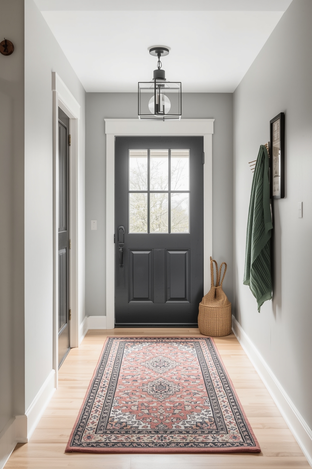 Small Entryway Color and Decor
