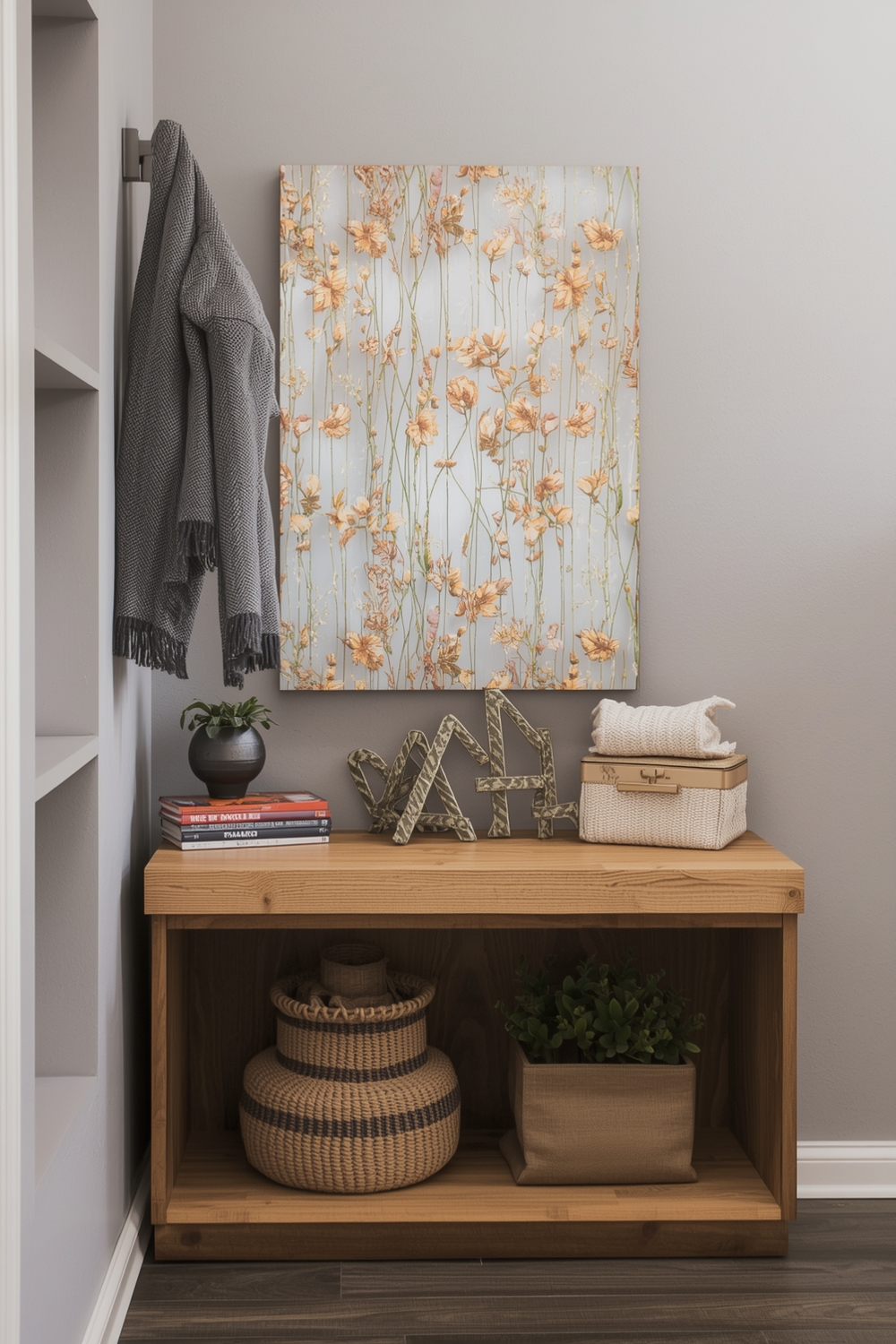 Small Entryway Functional Decor