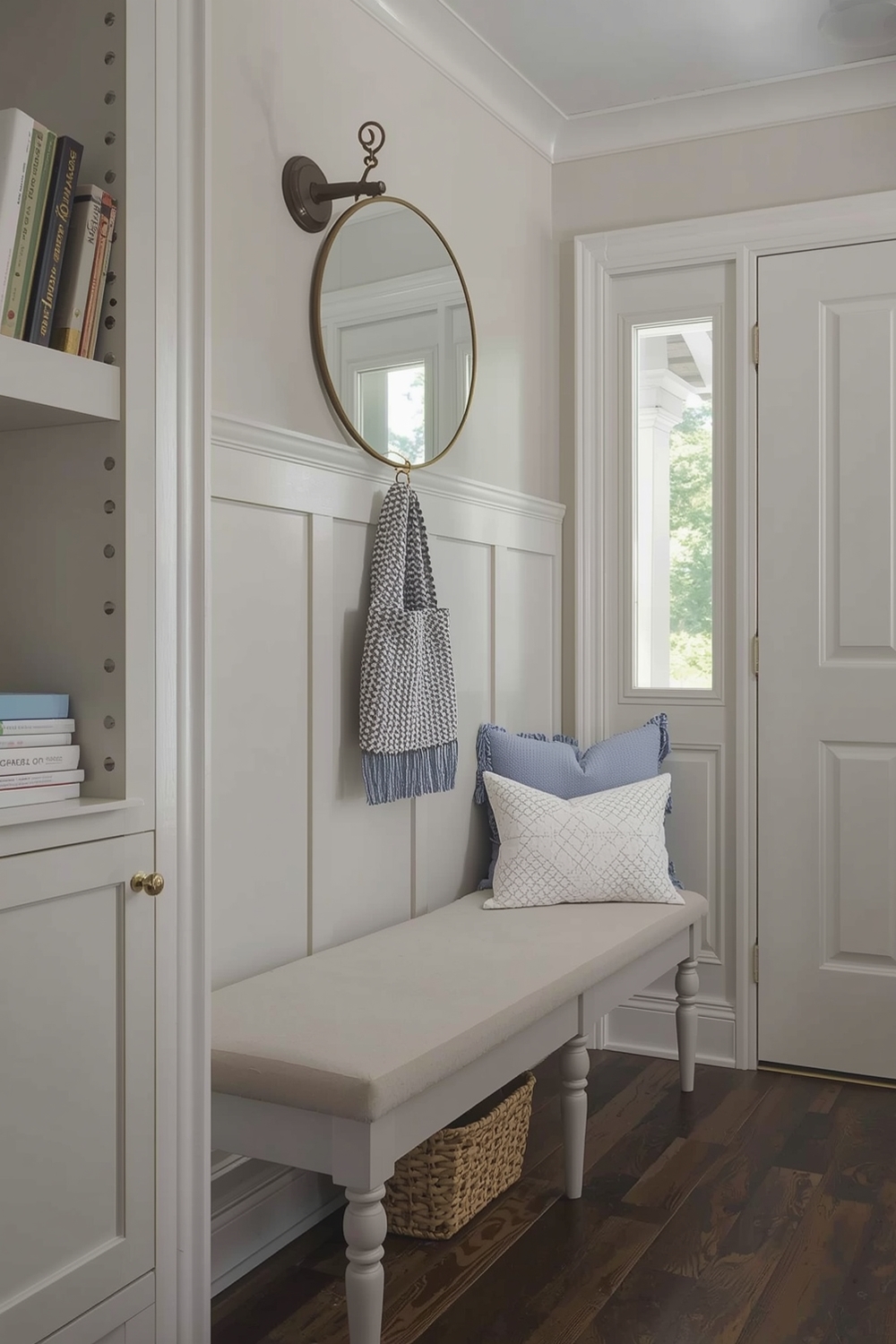 Small Entryway with Bench