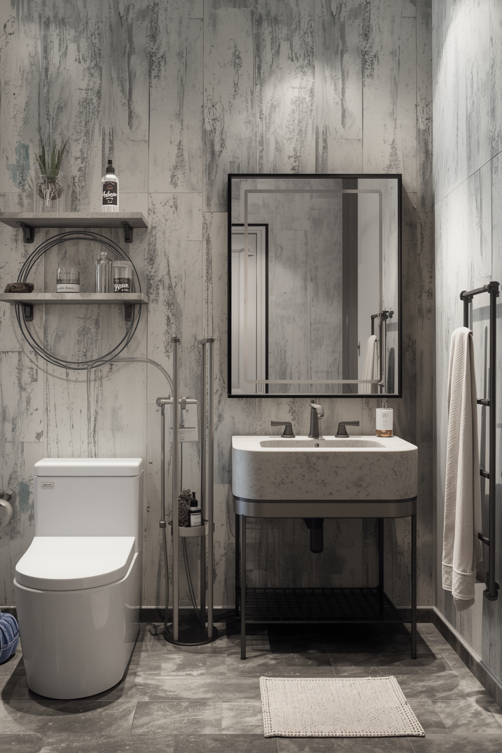 Stylish Bathroom Mirror Layout Combinations