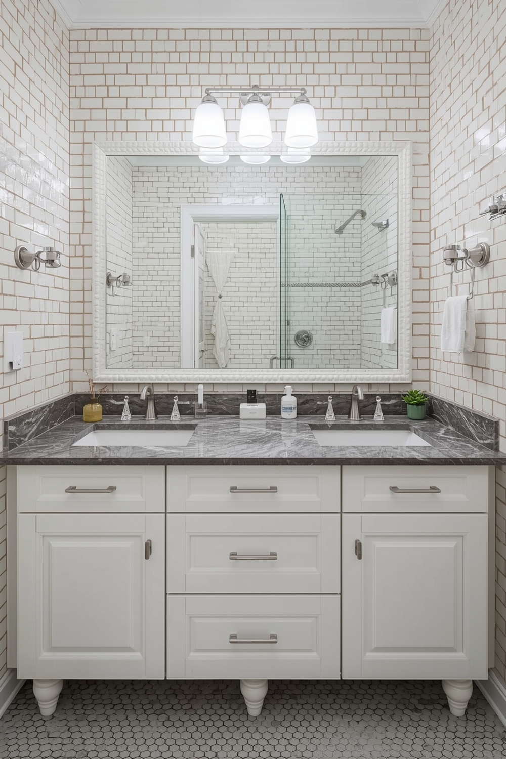 Stylish Bathroom Mirror Layouts