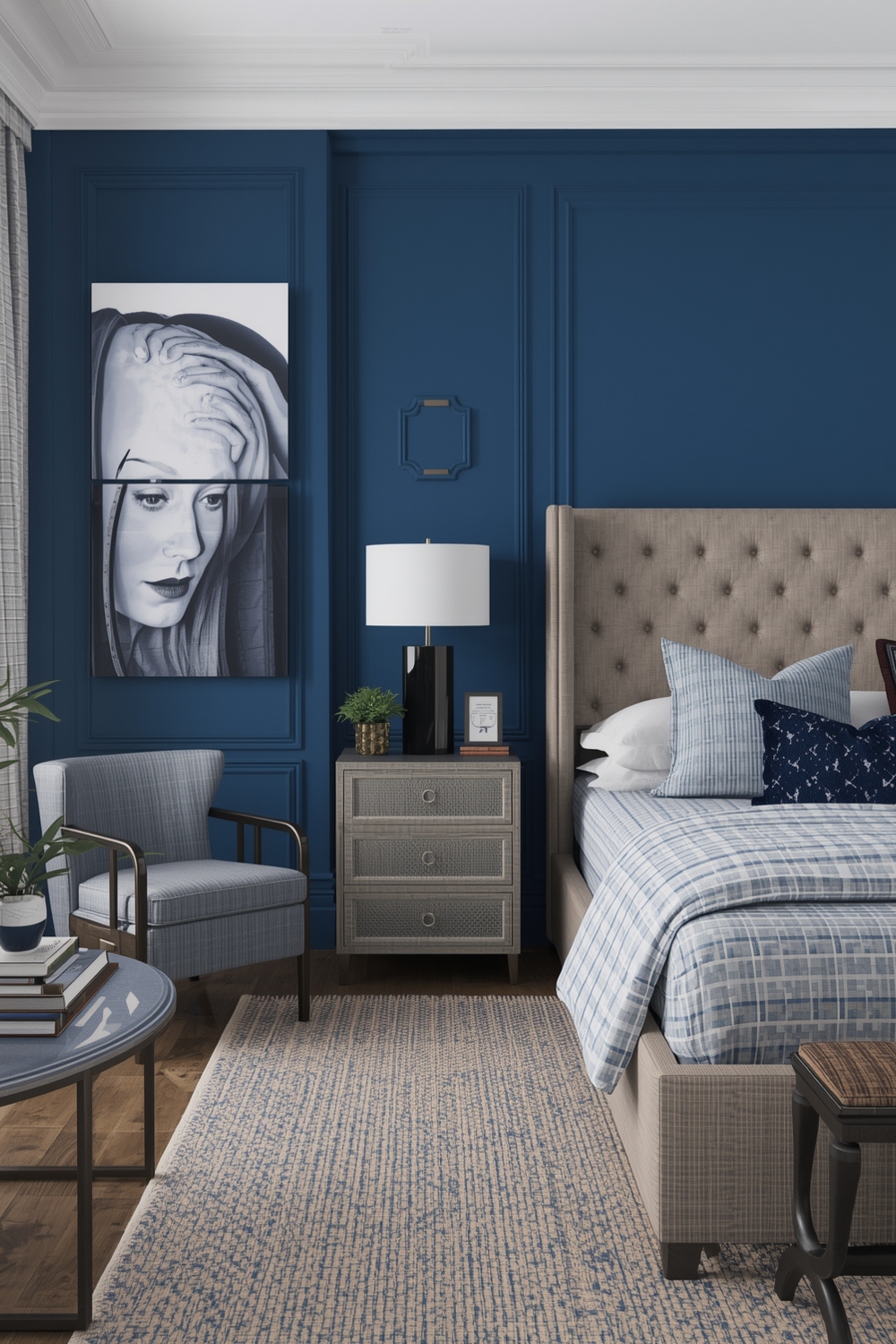 Stylish Blue Bedroom Designs