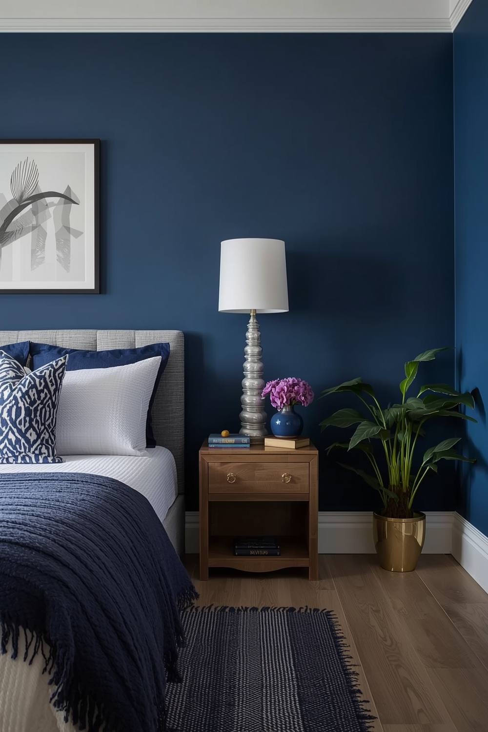 Stylish Blue Bedroom Layouts