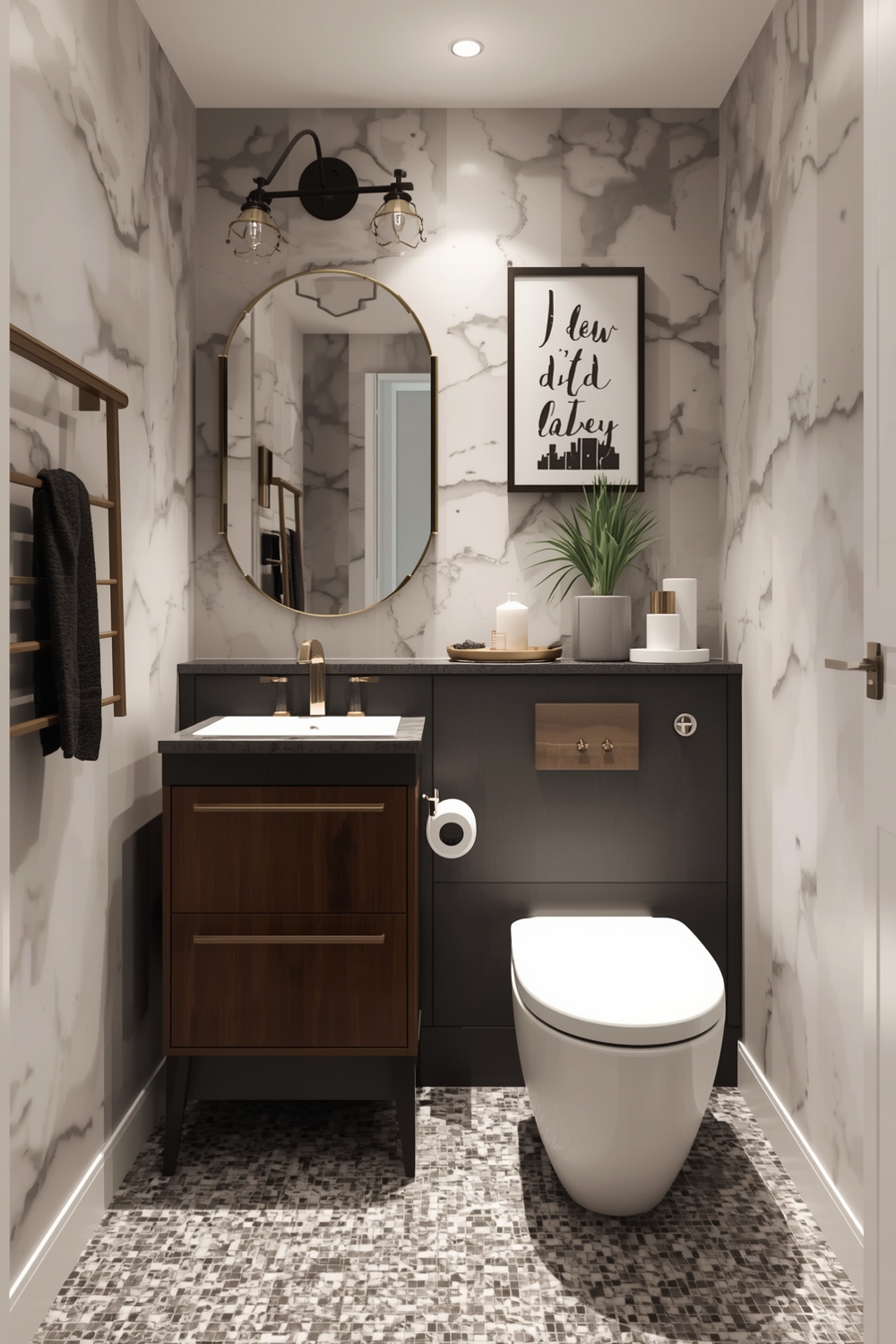 Stylish Compact Bathroom Layouts