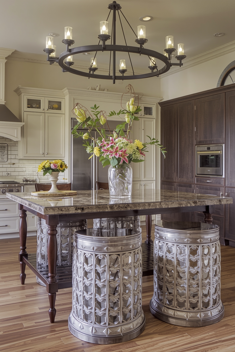Stylish Kitchen Island Accents