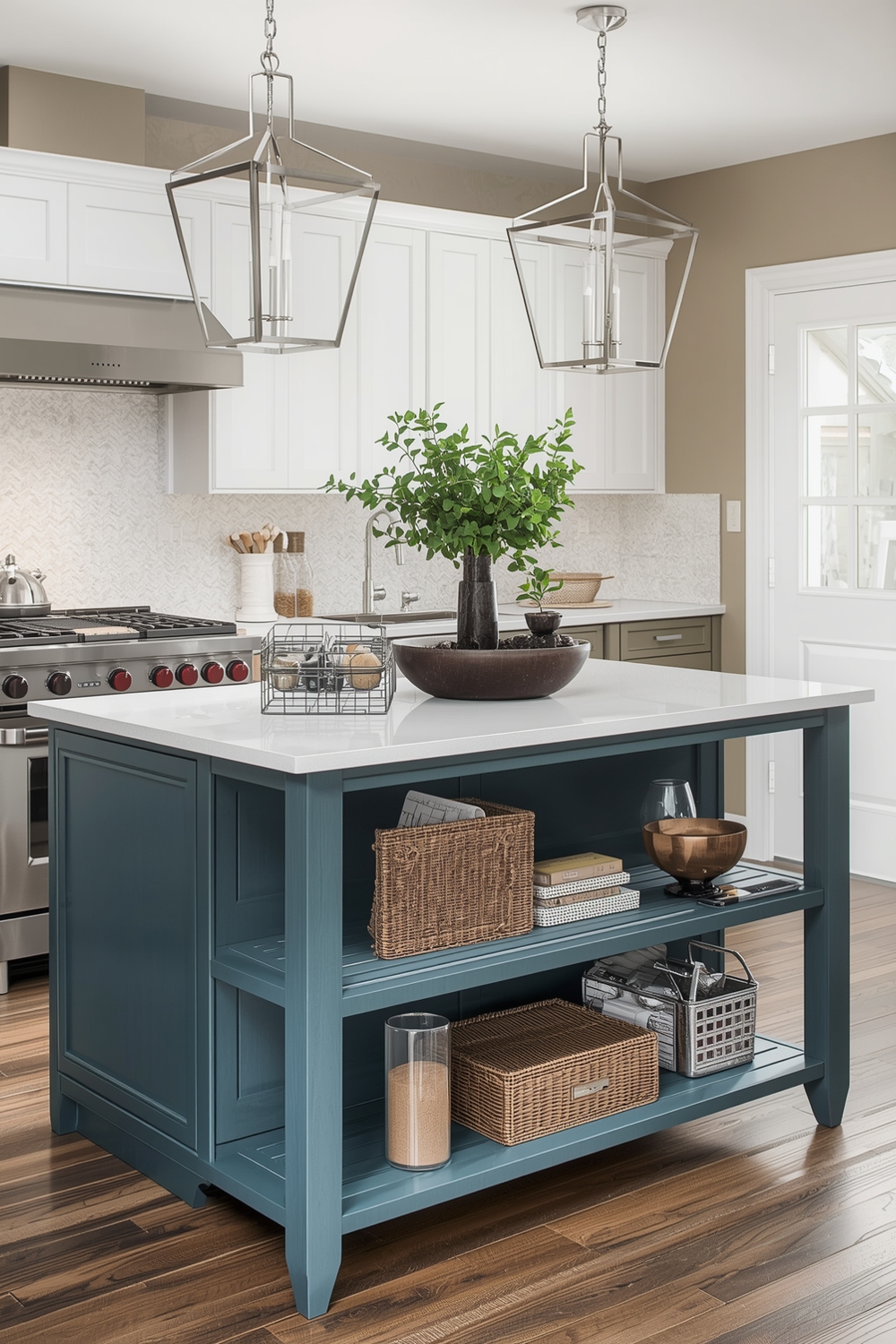 Stylish Kitchen Island Accents