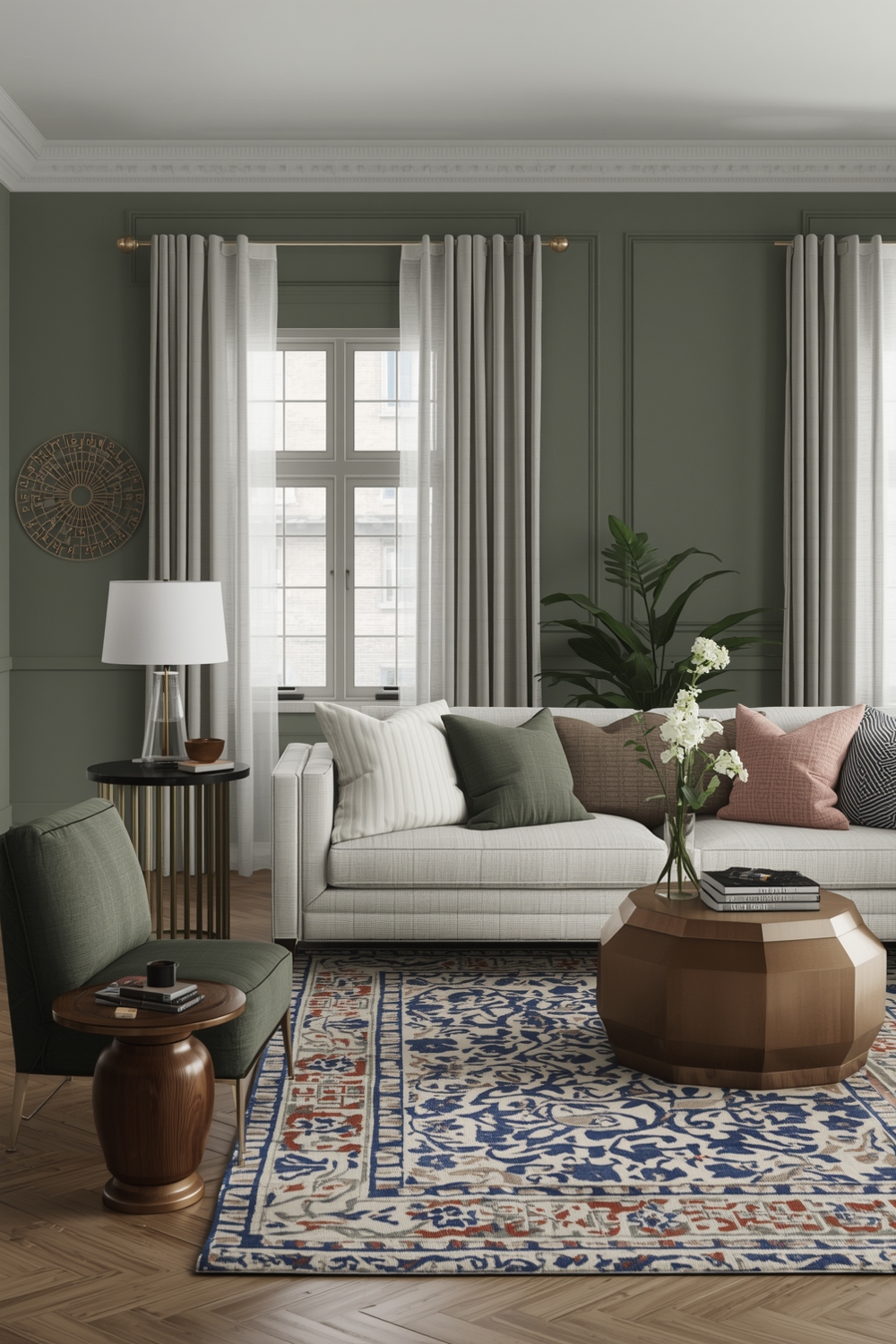 Stylish Sage Green Living Room Layout Combinations
