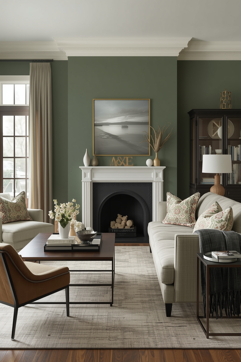 Stylish Sage Green Living Room Layouts