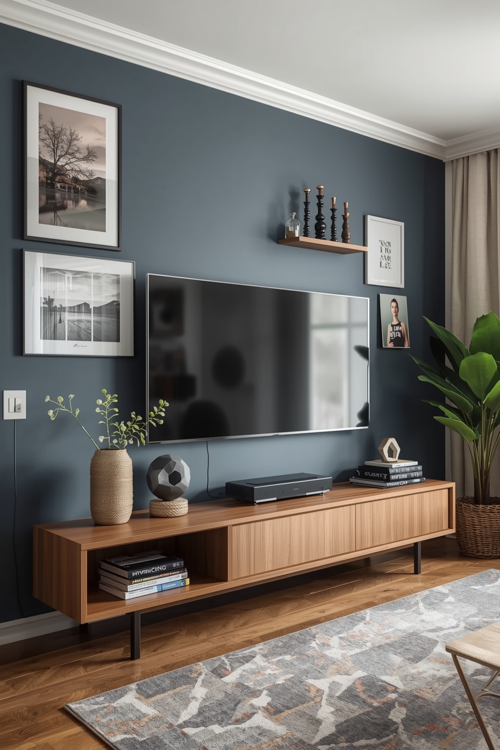 Stylish TV Wall Layout Combinations