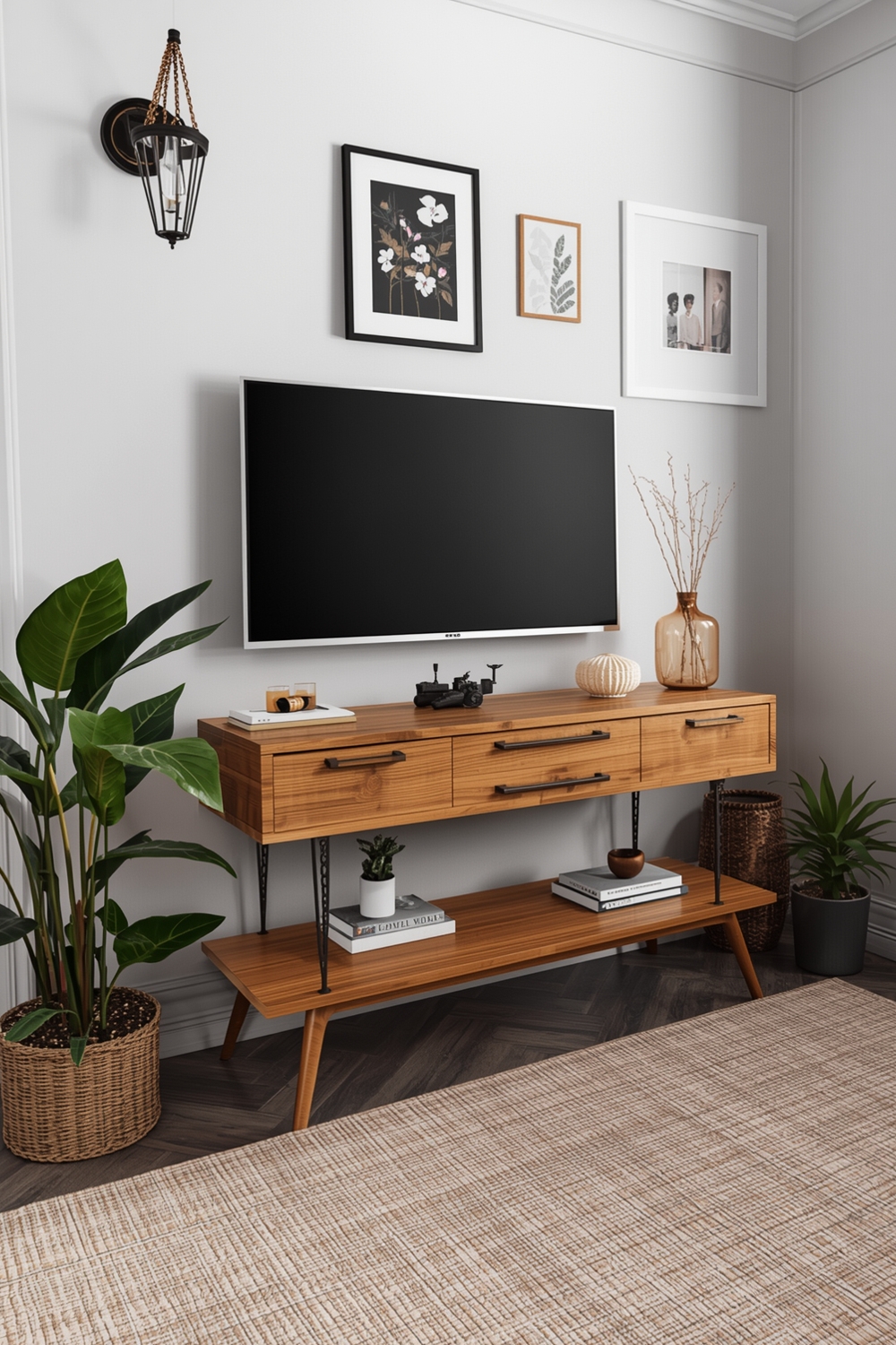 TV Wall Layout Ideas Inspiration