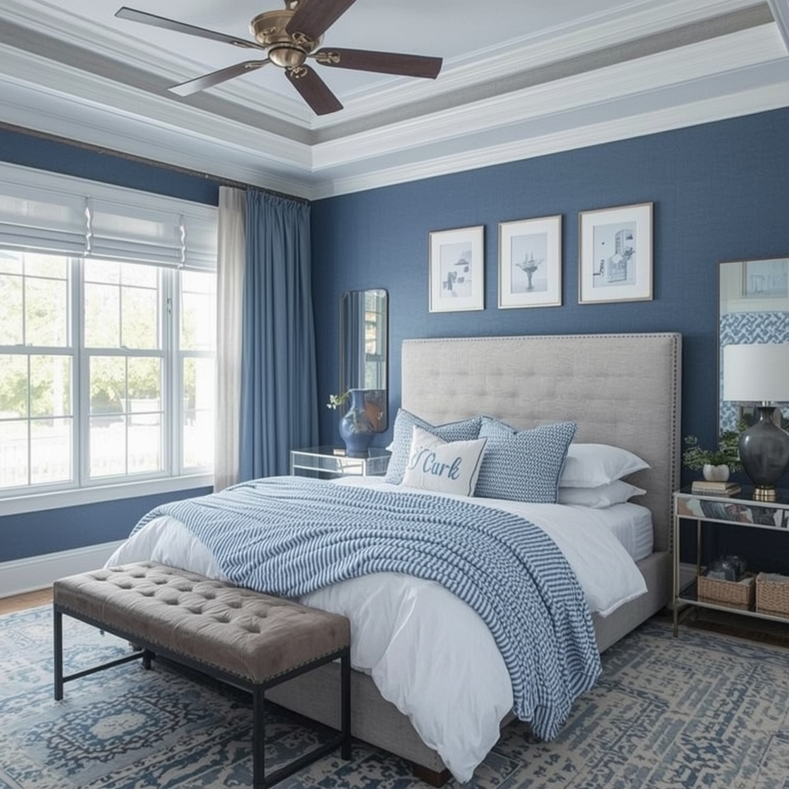 Blue Bedroom