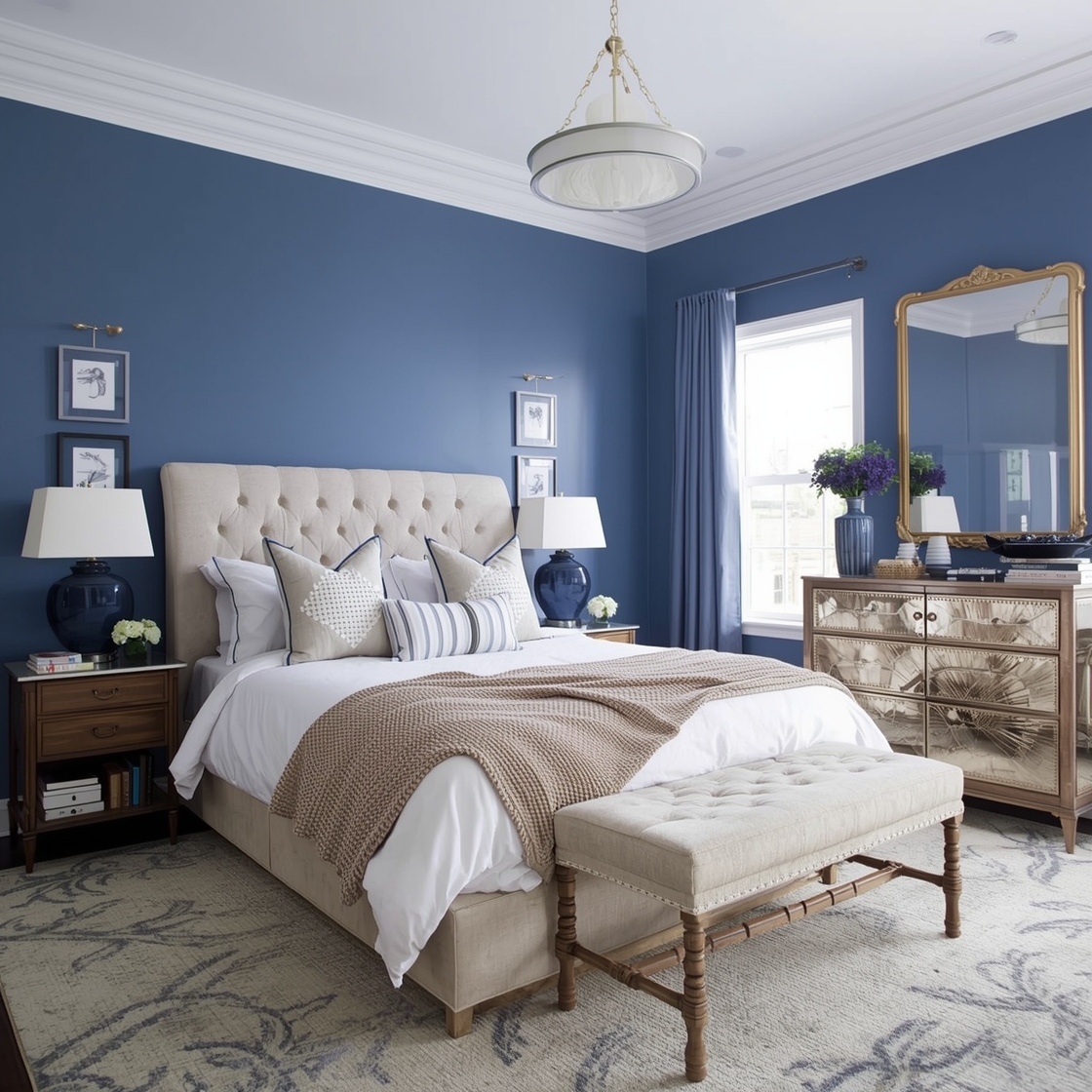 Blue Bedroom