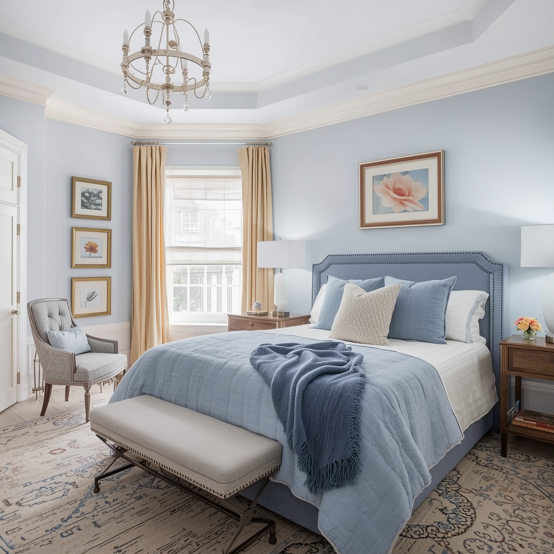 Blue Bedroom