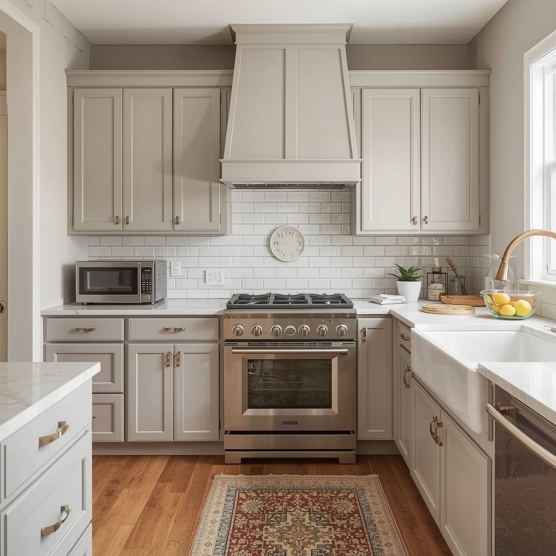 Beige Kitchen Cabinet Color