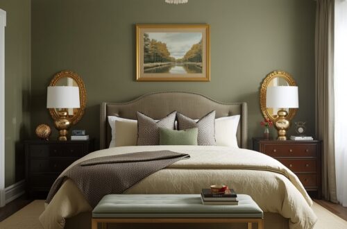 Sage Green Bedroom