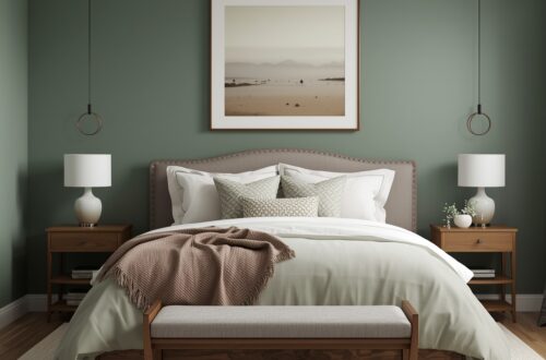 Sage Green Bedroom